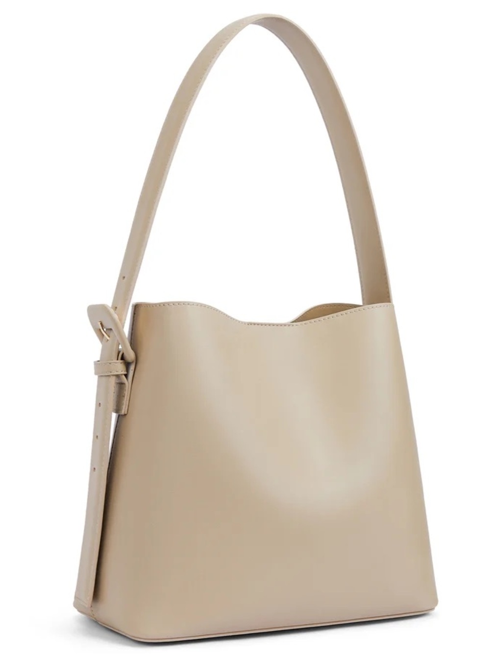 Like New 🤎 Vegan Leather Bostanten Bucket Bag